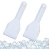 AFCJLTO Freezer Set - 2 Plastic Ice Scraper Cleaning Tools