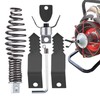 Drain Auger Chain Attachment | Pipeline Cleaning Cutting Combination Set