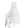 roba Baby Cot Canopy White 16% Cotton 84% Polyester 160