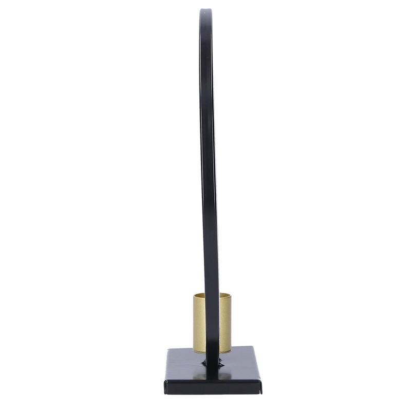 Simple Round Candle Holder Wrought Iron Home Candlestick for Dinner
