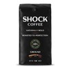 Shock Coffee Ground, The Strongest Caffeinated All-Natural Coffee, Up to