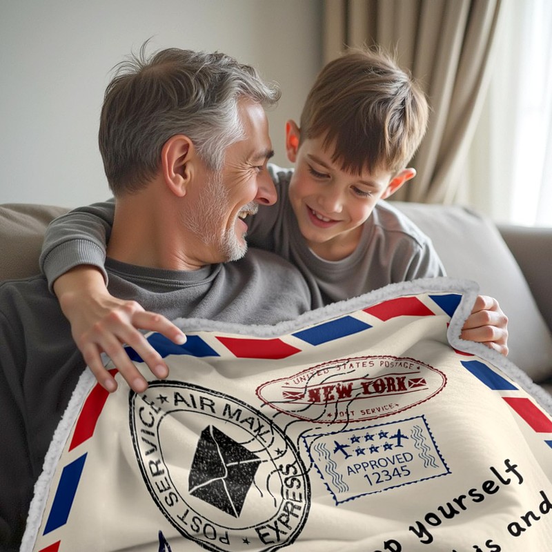 Dad Birthday Gifts,Birthday Gift for Dad Sherpa Wearable Blanket Hoodie,coolest