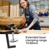 Pack of 6 C Clamps, 15-55 mm Table Clamp, Adjustable