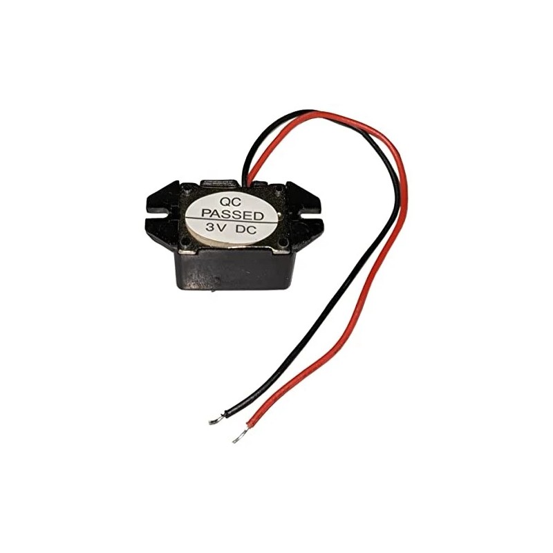 Electronix Express 3 Pack 85dB Buzzer 3-6V DC with Wire