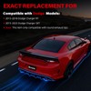 Rear Diffuser Compatible with Dodge Charger 2015-2023 Fits RT, SXT
