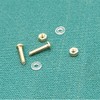 Rimless Glasses Screws Eyeglass Nut Screw Screwdriver Stainless Steel Glasses