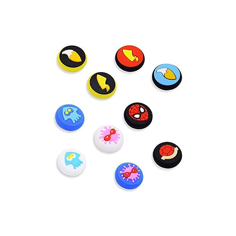 Silicone Analog Thumb Grip Stick Set Joystick Cap Thumbstick Cover