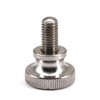 (10 Stück) M3x8mm Schrauben 304 Edelstahl Flacher Rändelschrauben