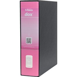 Esselte Dox 1 Class Box Lever Arch File, A4. Light Pink