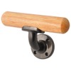 Shimizu Omori Small Handrail, S Type, Natural Wood, 1.4 x