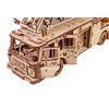 Wood Trick Rescue Firetruck Movable - Rotating Extendable Ladder -
