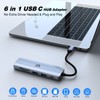 USB C HUB, USB 3.0 HUB, 6 in 1 USB
