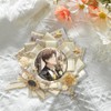 YUYAKESHI Handmade Ribbon Wedding Style Pain Bag Decoration Cute Rosette