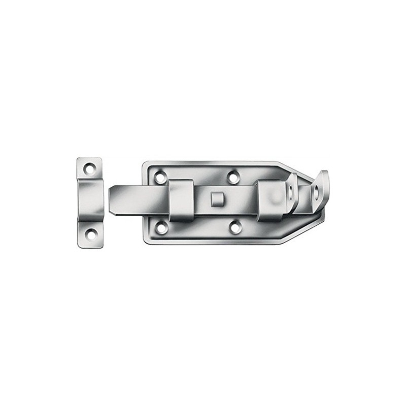 Door Lock Latch L.100 mm W.50 mm STA Blue Galvanised