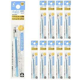 Pilot FriXion Ball Slim Refill for Other Colors 0.38mm Light Blue LFBTRF12UFLB 10 Pack