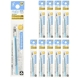 Pilot FriXion Ball Slim Refill for Other Colors 0.38mm Light Blue LFBTRF12UFLB 10 Pack