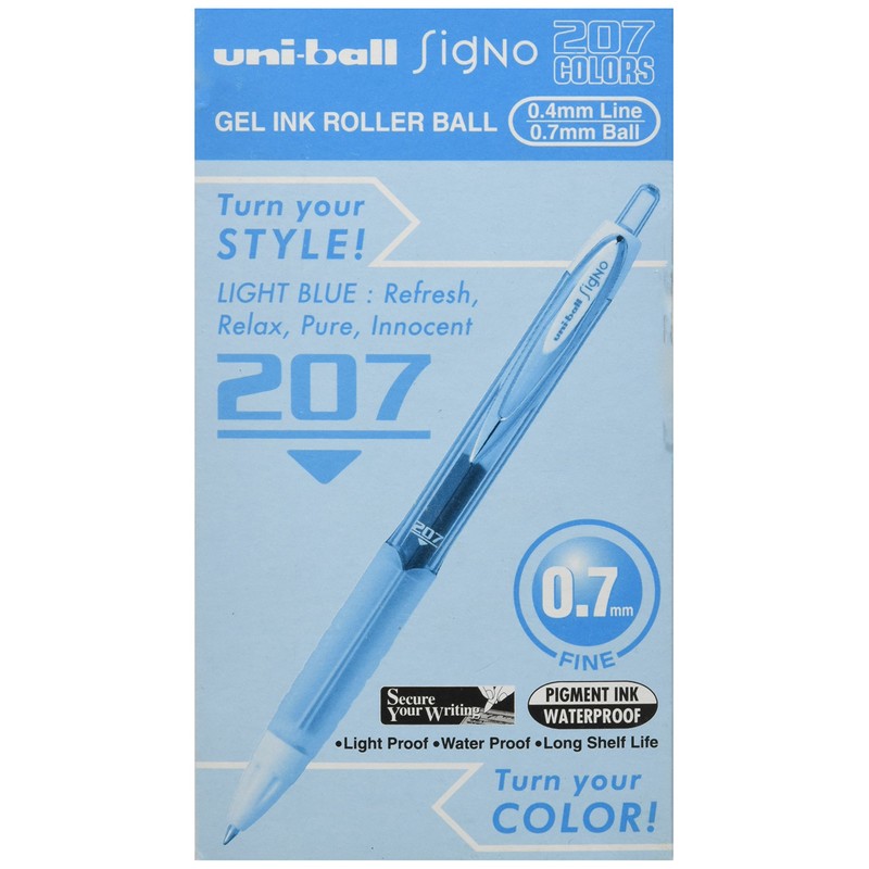 Uni-Ball Fancy Marker Pen - Light Blue