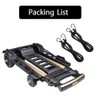 Folding Hand Truck Portable Dolly Compact Utility Luggage Cart with