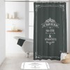 Douceur d'Intérieur Shower Curtain 180 x 200 cm Polyester Vintage