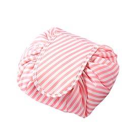 4square Portable Waterproof Lazy Cosmetic Bag Drawstring Finishing Travel Storage Bag Makeup Organizer Wash Bag multi Color
