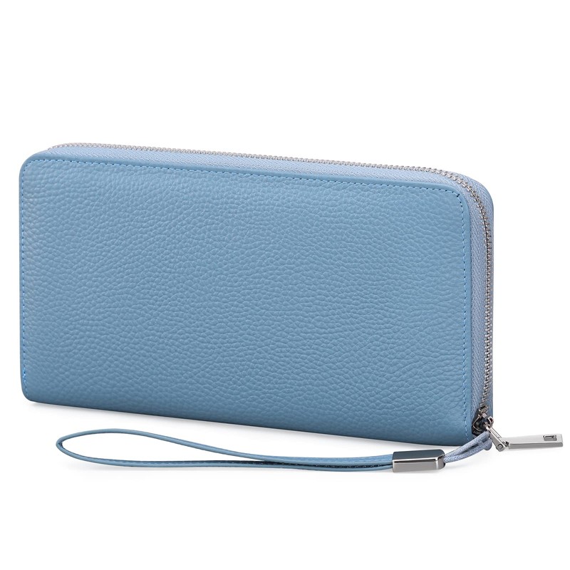 SENDEFN Women Leather Wallets RFID Blocking Zip Around Credit Card