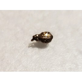 Single Bronze Oak Leaf Cluster Ribbon Attachment 5/16"