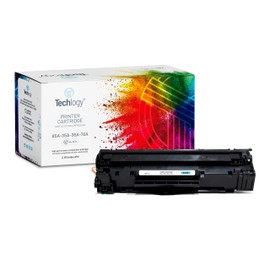 Techlogy Tóner Genérico Nuevo Modelo ‎85A/35A/36A/78A Compatible para impresora HP P1102, P1102W, M1212NF, M1132MFP HP Laserjet Pro P1100(USA), P1005, Color Negro, cantidad de piezas por paquete 1
