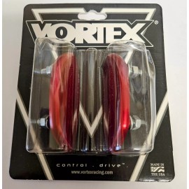 Vortex Suzuki GSXR 600 750 1000 RED Vortex Mirror Block Off Offs Plates 2011