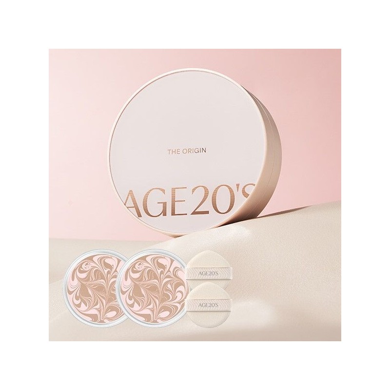 AGE2WENNESS [Age to Wenness] DiOrigine Essence Pact (Pink/White) (1 product