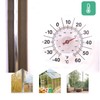 BinaryABC Outdoor Window Thermometer for Outside Temperature,No Battery Required for
