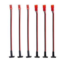 3Pairs RC Models JST Extension Cable Magnetic Snap-on for RC Cars, Planes, Drones, and Other DIY Models (JST Extension Cable)