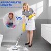 Tile Tub Scrubber Brush with 52-inch Adjustable Long Handle 3-in-1