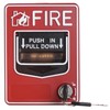 UHPPOTE Wired Emergency Fire Alarm Station 9-28VDC Conventional Dual Action