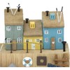 SiL Interiors Nautical Seaside Village Houses Wooden Ornament