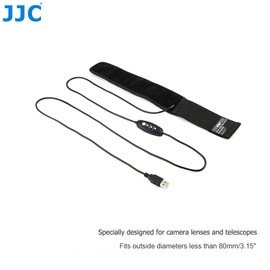 KIWIFOTOS USB Lens Defrost Heater Heat Strip with Temperature Controller Condensation Protection for Camera DSLR Lens Telescopes Eyepiece Heater