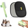 Flea Comb and Pet Hair Removal Glove for Cats &