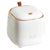 AIMALL Fashion Desktop Trash Can, Compact Self-Design Light Luxury Trash