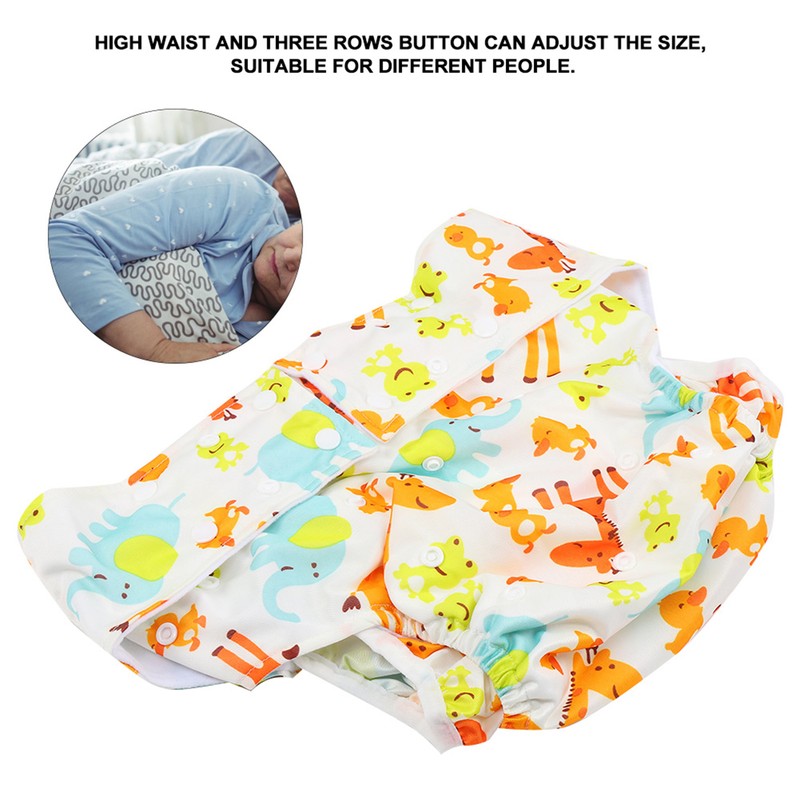 Washable Reusable Adjustable Breathable Anti Leakage Adult Diapers for Elderly