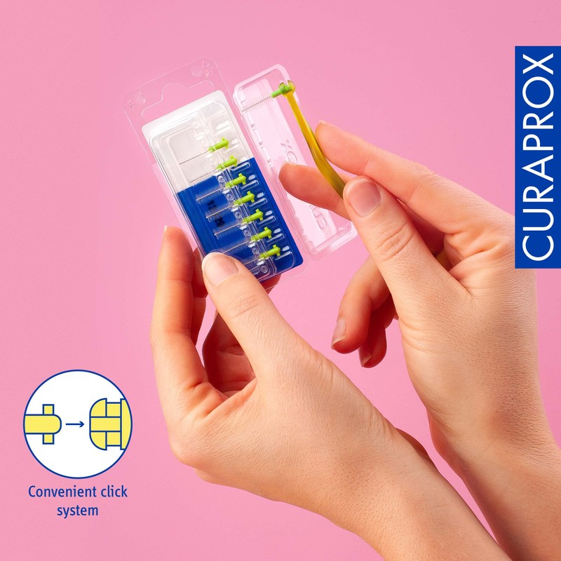 Curaprox Interdental Brushes CPS 011 Prime Refill, Pack of 8,