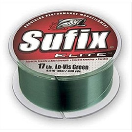 Sufix Elite 25 lb Fishing Line (Green, Size- 250 YD Spool)