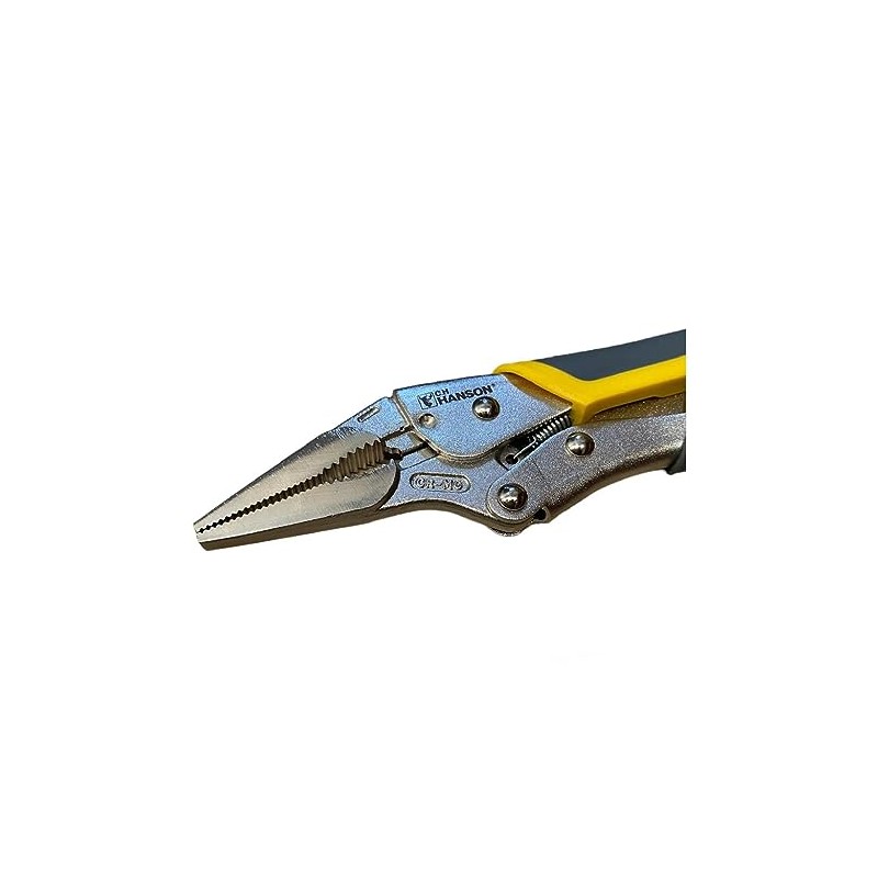 Pinza de presion Nariz Larga 9" 228mm Han 70665