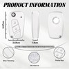 TOOMUME Key Case TPU Car Key Case Suitable for Fiat