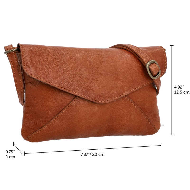 Gusti Women's Handbag Leather Karisma Shoulder Bag Handbag Vintage Brown