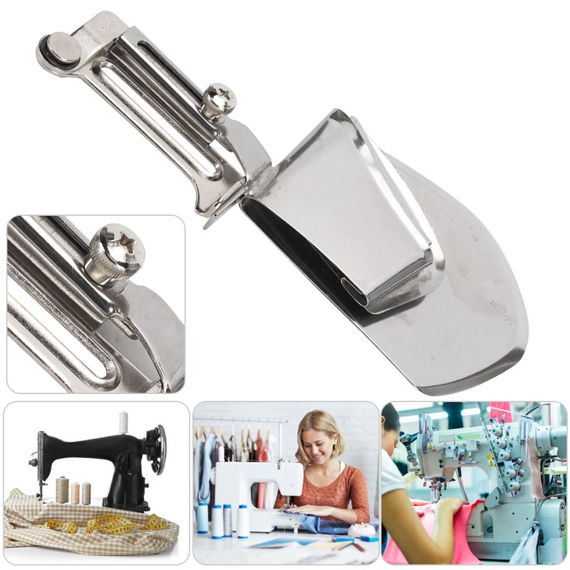 Sewing Machine Binder Lockstitch Presser Foot Hemmer Rolled Hem Binding