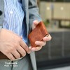 (EndMark) Genuine Leather Coin Case, Bag Type, Made in Japan,