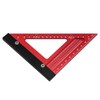 Woodworking Triangle Ruler Aluminum Alloy High Accuracy Portable Rafter Square