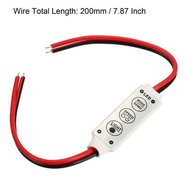 sourcing map LED Strip Dimmer 12 V to 24 V