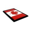 Canadia Flag Black Metal Car Emblem