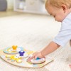 Melissa & Doug First Play Wooden Jumbo Knob Safari Animal