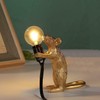 Modern Resin Mouse Lamp Table Lights,Mouse Shape Creative Desk Lamps